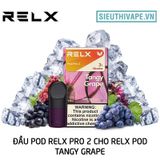  Pod Relx Pro 2 Tangy Grape Cho Relx Pod - Chính Hãng 