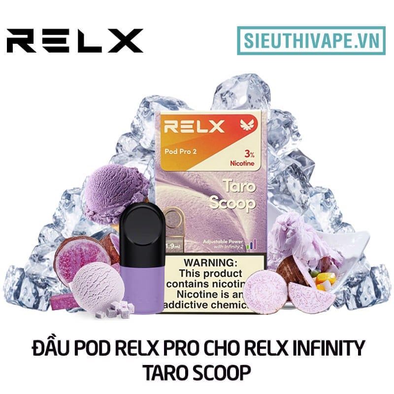  Pod Relx Pro 2 Taro Scoop Cho Relx Pod - Chính Hãng 