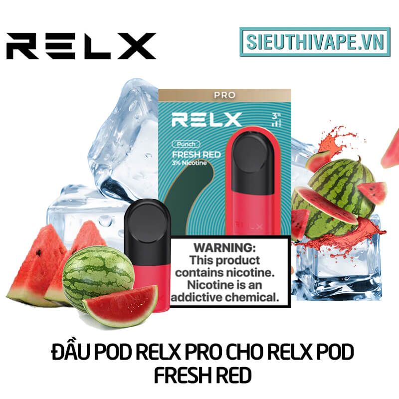  Pod Relx Pro Fresh Red Cho Relx Infinity Pod - Chính Hãng 