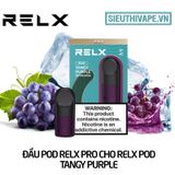  Pod Relx Pro Tangy Purple Cho Relx Infinity Pod - Chính Hãng 