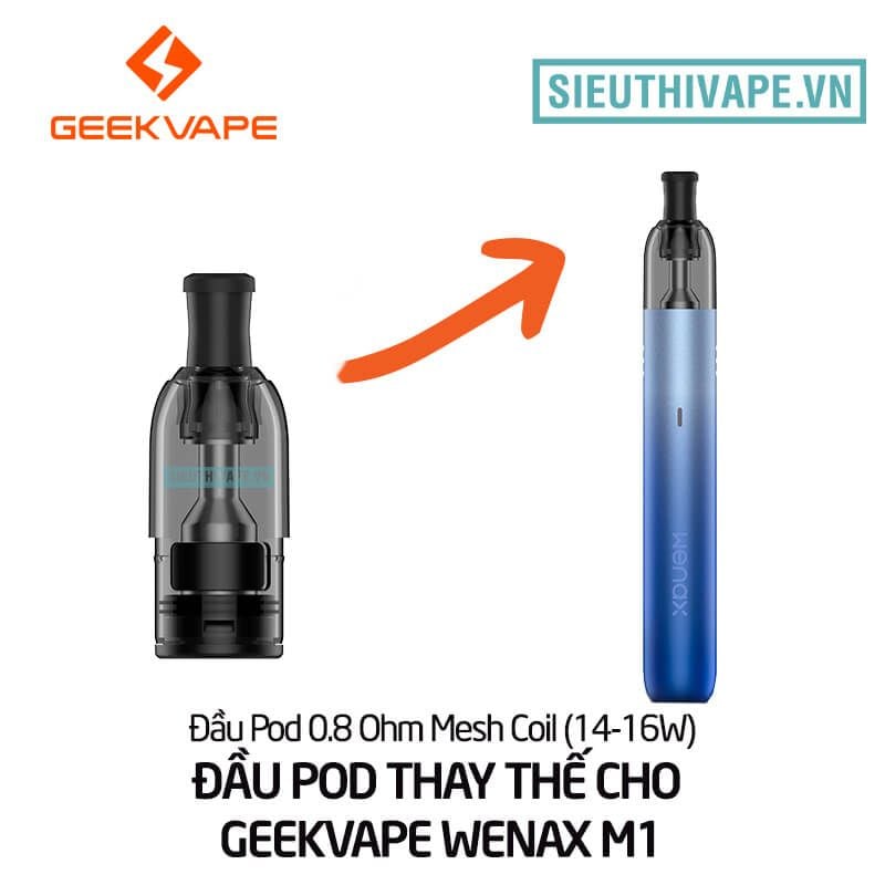  Đầu Pod Thay Thế Cho Geekvape Wenax M1 - Chính Hãng 