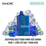  Dotmod Dot7000 Blue Raspberry - Pod 1 Lần Có Sạc 7000 Hơi 