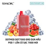  Dotmod Dot7000 Peach Watermelon - Pod 1 Lần 7000 Hơi Có Sạc 