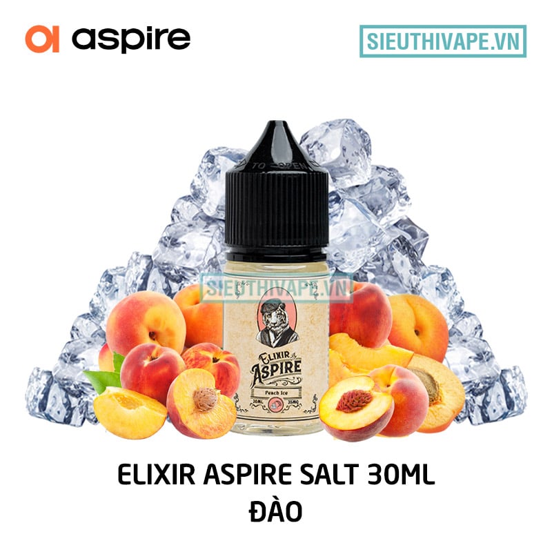 Aspire Elixir đào saltnic