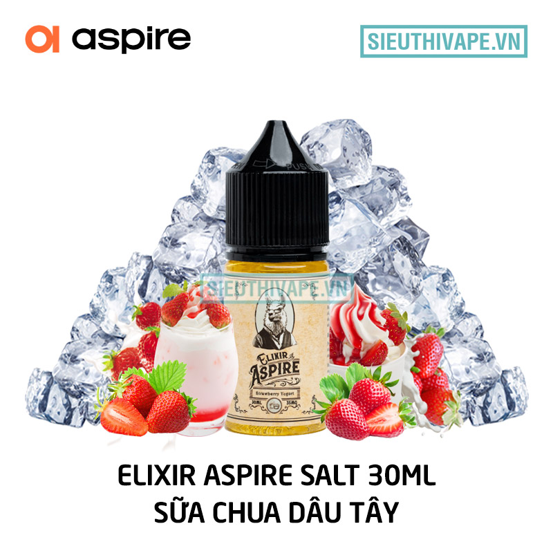 Elixir Aspire sữa chua dâu tây