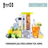  FamoVape Juli Pod 30mg Lemon Tea - Disposable Pod dùng 1 lần 