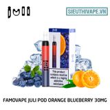  FamoVape Juli Pod 30mg Orange BlueBerry - Disposable Pod dùng 1 lần 