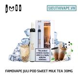  FamoVape Juli Pod 30mg Sweet Milk Tea - Disposable Pod dùng 1 lần 