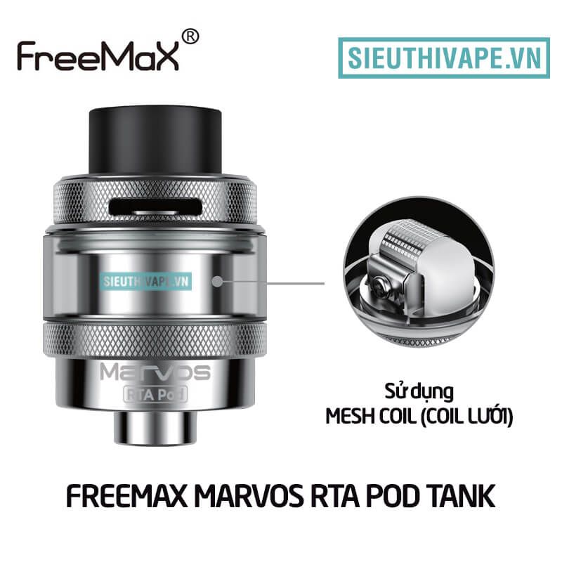  Freemax Marvos RTA Pod Tank 3.5ml - Chính Hãng 