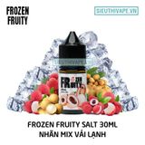  Frozen Fruity Burst Longan Lychee 30ml - Tinh Dầu Saltnic Chính Hãng 