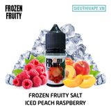  Frozen Fruity Iced Peach Raspberry 30ml - Tinh Dầu Saltnic Chính Hãng 