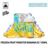  Frozen Fruit Monster Banana Ice 100ml - Tinh Dầu Vape Mỹ Chính Hãng 