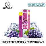  Gcore Rodeo Model X Frozen Grape Disposable - Vape Pod Dùng 1 Lần 