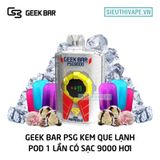  Geek Bar PSG Ice Popsicle - Pod 1 Lần Có Sạc 9000 Hơi 