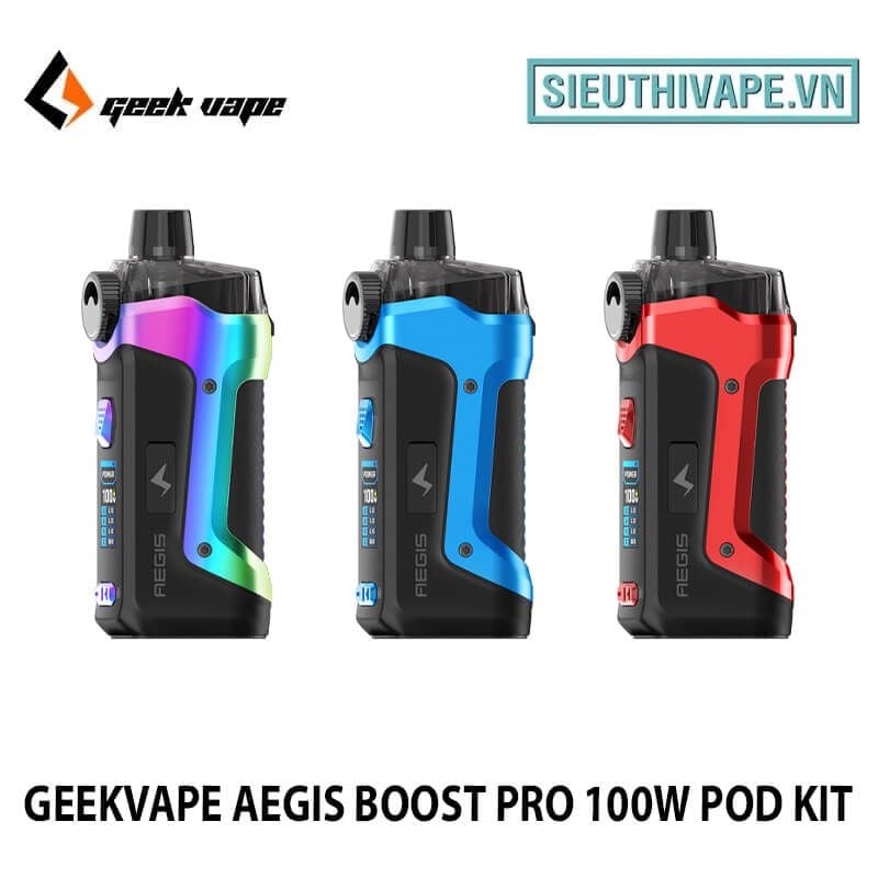  Geekvape Aegis Boost Pro 100W Pod Kit Chính Hãng 