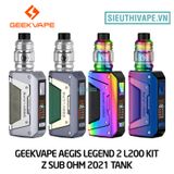  Geekvape Aegis Legend 2 L200  Z SubOhm Tank Kit 2021 - Chính Hãng 