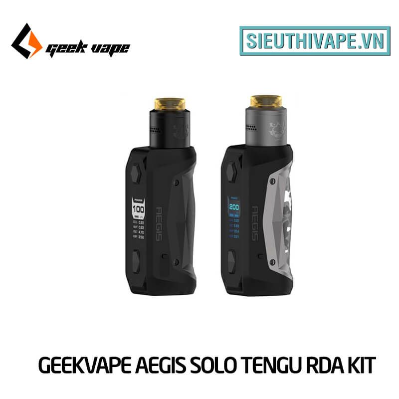  Geekvape Aegis Solo RDA Tengu Kit - Chính Hãng 