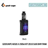  Geekvape Aegis X 200W Zeus Sub Ohm Tank Vape Kit - Chính Hãng 