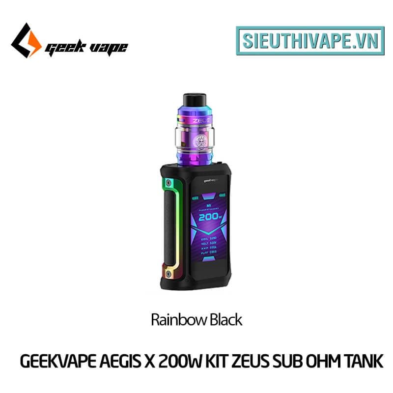  Geekvape Aegis X 200W Zeus Sub Ohm Tank Vape Kit - Chính Hãng 