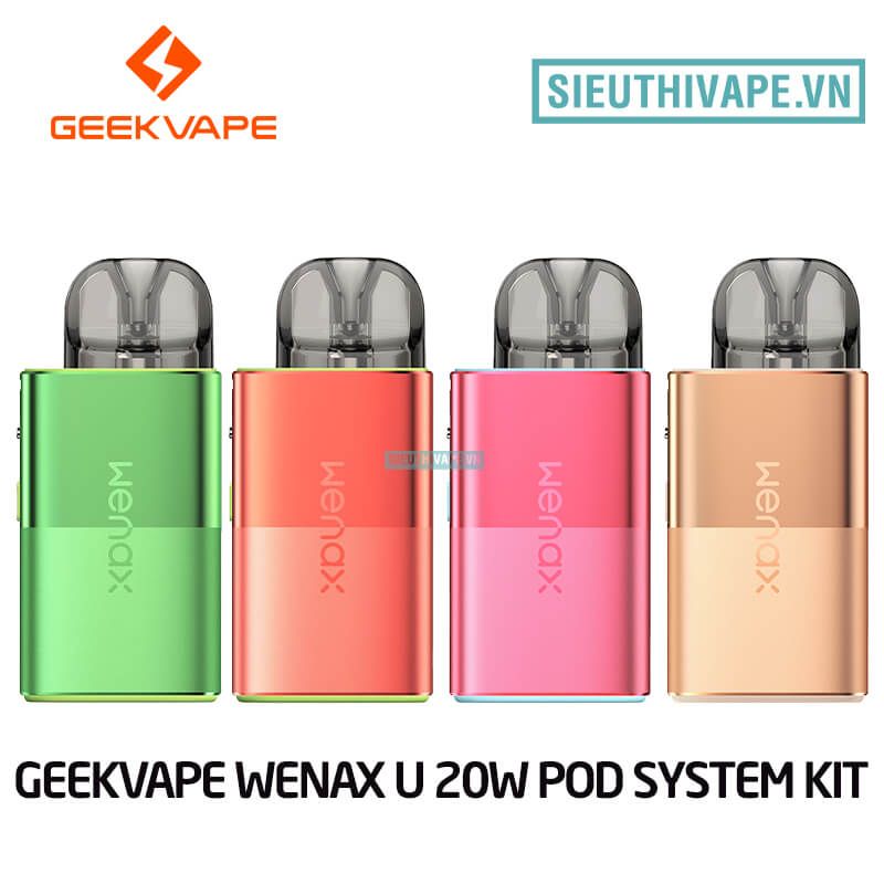  Geekvape Wenax U 20W Pod System Kit - Chính Hãng 