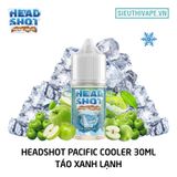  Headshot Pacific Cooler Green Apple 30ml - Tinh Dầu Saltnic Chính Hãng 