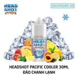  Headshot Pacific Cooler Peach Lemon 30ml - Tinh Dầu Saltnic Chính Hãng 