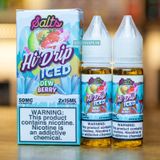  Hi Drip ICED Salt Dew Berry 30ml - Tinh Dầu Salt Nic Mỹ 