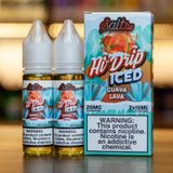  Hi Drip ICED Salt Guava Lava 30ml - Tinh Dầu Salt Nic Mỹ 