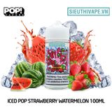  Iced Pop Strawberry Watermelon 100ml - Tinh Dầu Vape Mỹ 