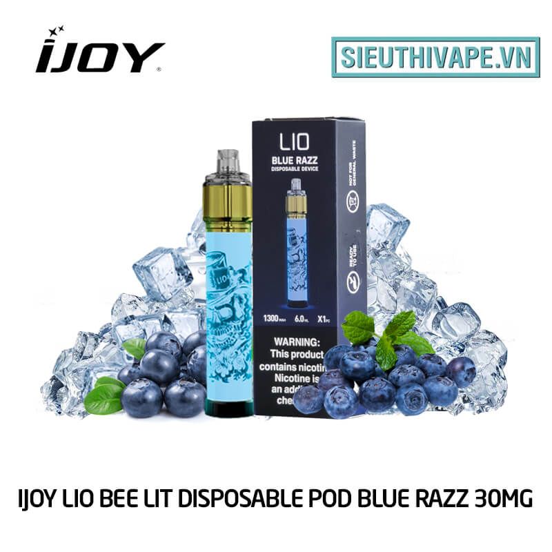  IJOY Lio Bee Lit Blue Razz Disposable Pod - Vape Pod Dùng 1 Lần 