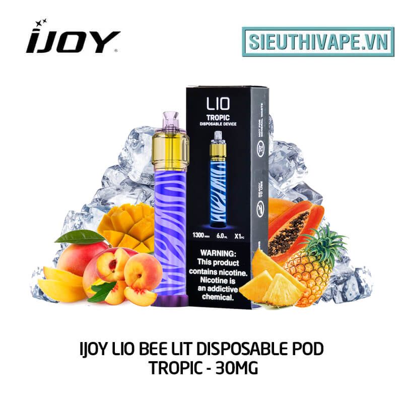  IJOY Lio Bee Lit Tropic Disposable Pod - Vape Pod Dùng 1 Lần 