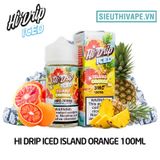  Hi Drip ICED Island Orange 100ml - Tinh Dầu Vape Mỹ 