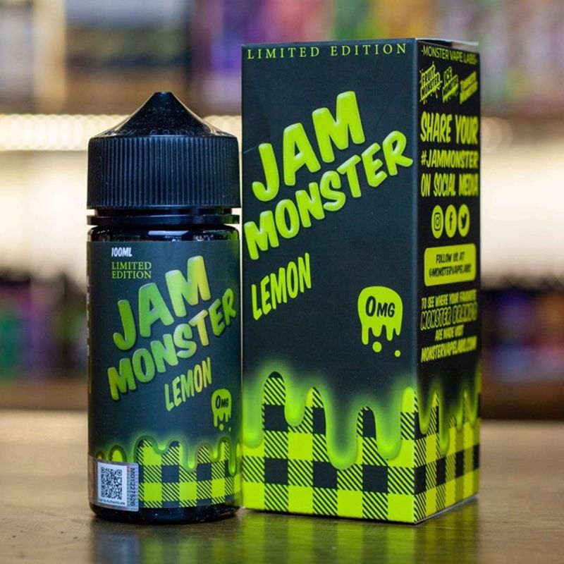  Jam Monster Lemon 100ml - Tinh Dầu Vape Mỹ 