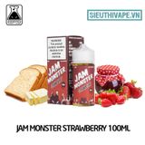  Jam Monster Strawberry 100ml - Tinh Dầu Vape Mỹ Chính Hãng 