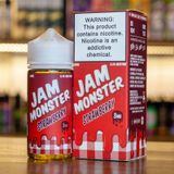  Jam Monster Strawberry 100ml - Tinh Dầu Vape Mỹ Chính Hãng 