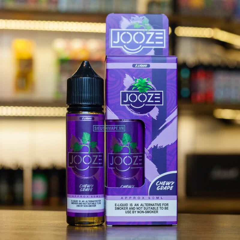  Jooze Chewy Grape 60ml - Tinh Dầu Vape Malaysia 