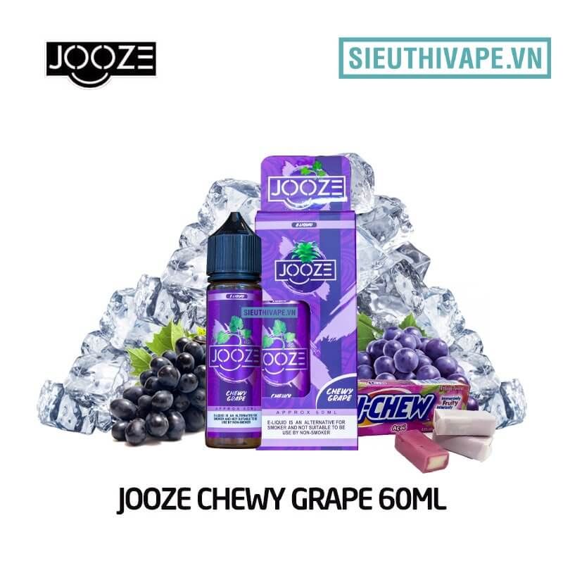  Jooze Chewy Grape 60ml - Tinh Dầu Vape Malaysia 