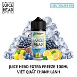  Juice Head Extra Freeze Blueberry Lemon 100ml - Tinh Dầu Vape Mỹ 