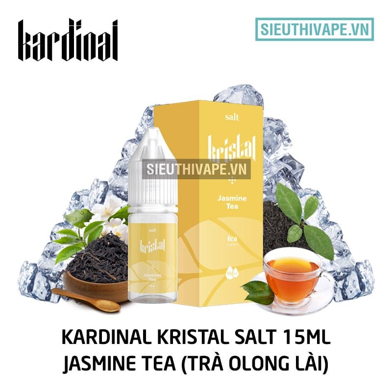  Kardinal Kristal Salt Jasmine Tea - Tinh Dầu Saltnic Chính Hãng 