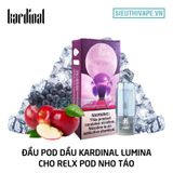  Pod Dầu Kardinal Lumina Grape Apple Cho Relx Pod - Chính Hãng 