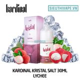 Kardinal Kristal Salt Lychee - Tinh Dầu Saltnic Malaysia 
