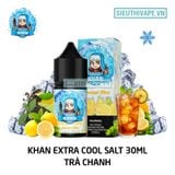  Khan Salt Extra Cool Lemon Tea 30ml - Tinh Dầu Salt Nic Chính Hãng 