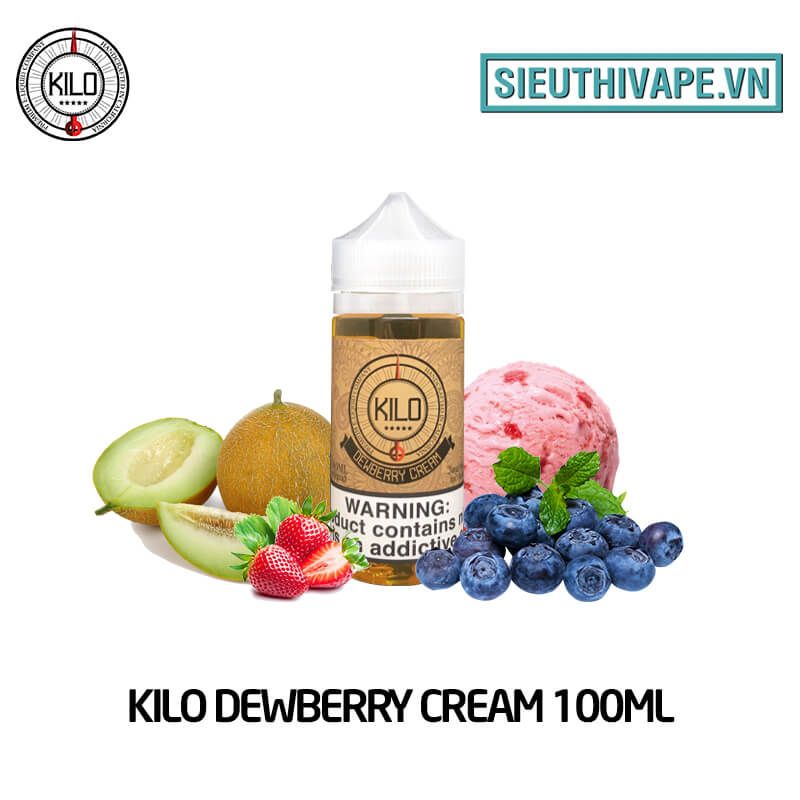  Kilo Dewberry Cream 100ml - Tinh Dầu Vape Mỹ 