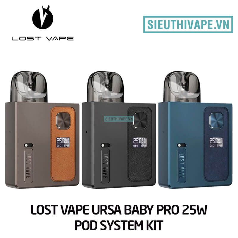  Lost Vape URSA Baby Pro 25W Pod System Kit - Chính Hãng 