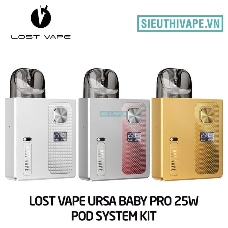  Lost Vape URSA Baby Pro 25W Pod System Kit - Chính Hãng 