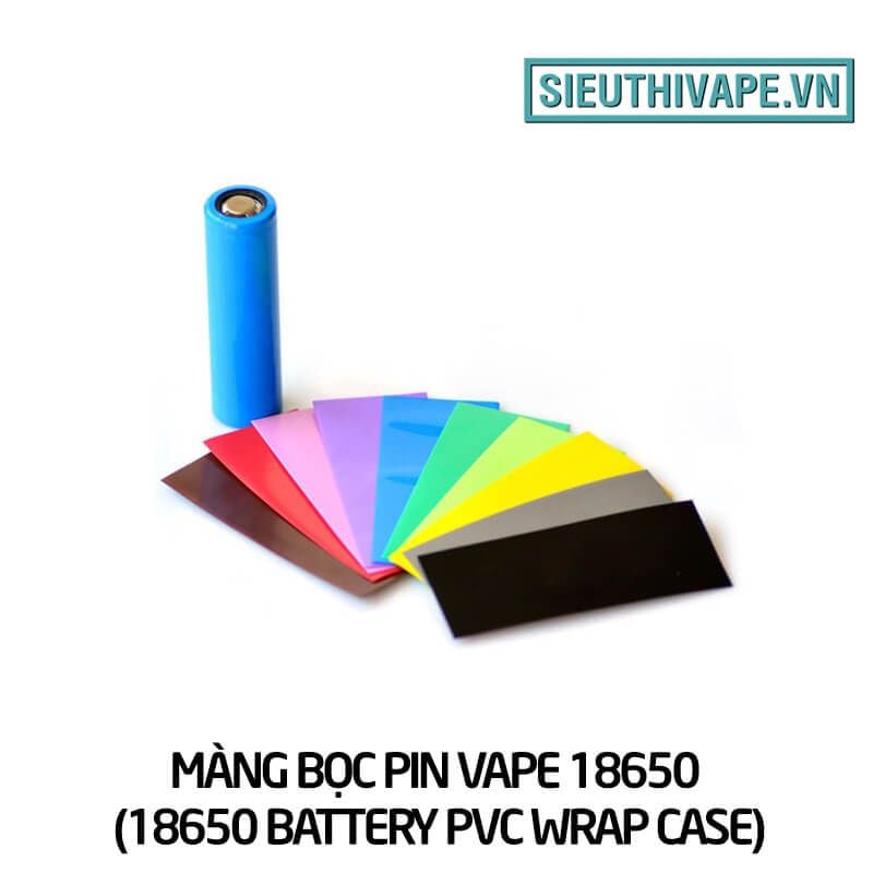  Màng Bọc Pin Vape 18650 (18650 Battery PVC Wrap Case) 