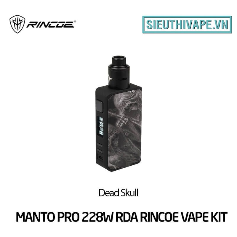  Rincoe Manto Pro RDA 228W Vape Kit  - Chính Hãng 