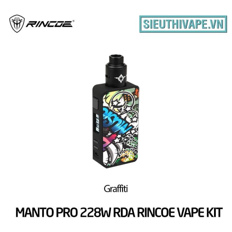  Rincoe Manto Pro RDA 228W Vape Kit  - Chính Hãng 