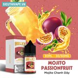  Helxy Salt Mojito Passionfruit 30ml - Tinh Dầu Saltnic Chính Hãng 