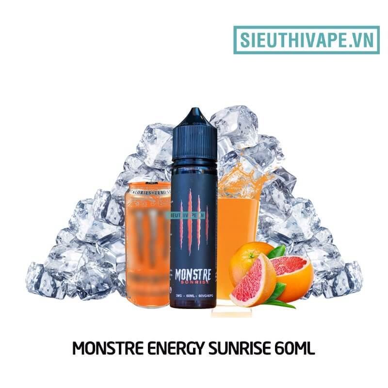  Monstre Energy Sunrise 60ml - Tinh Dầu Vape Malaysia 